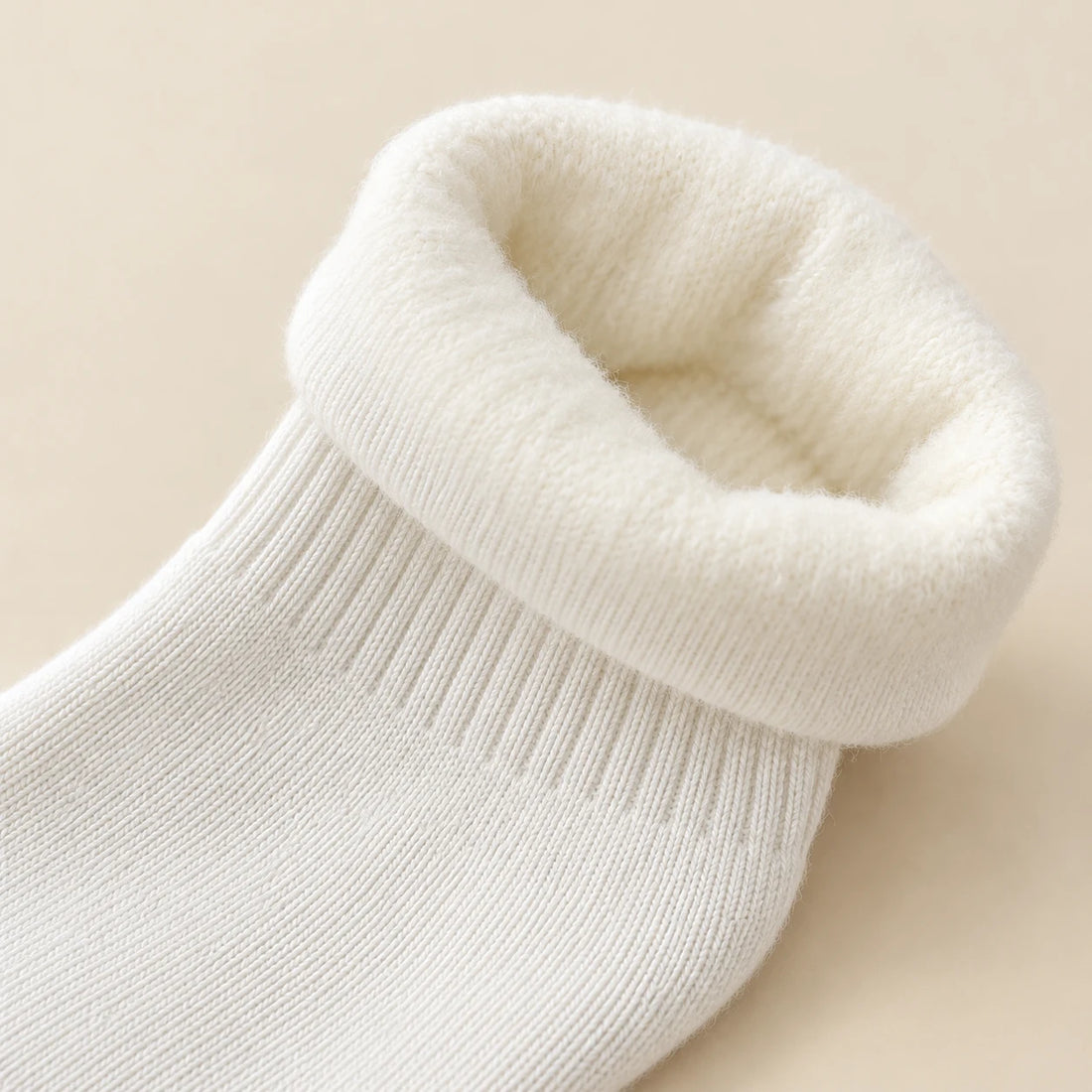 White sock brushed interior detail