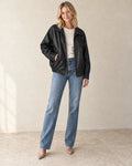 The City Zip Jacket — Black — studio view