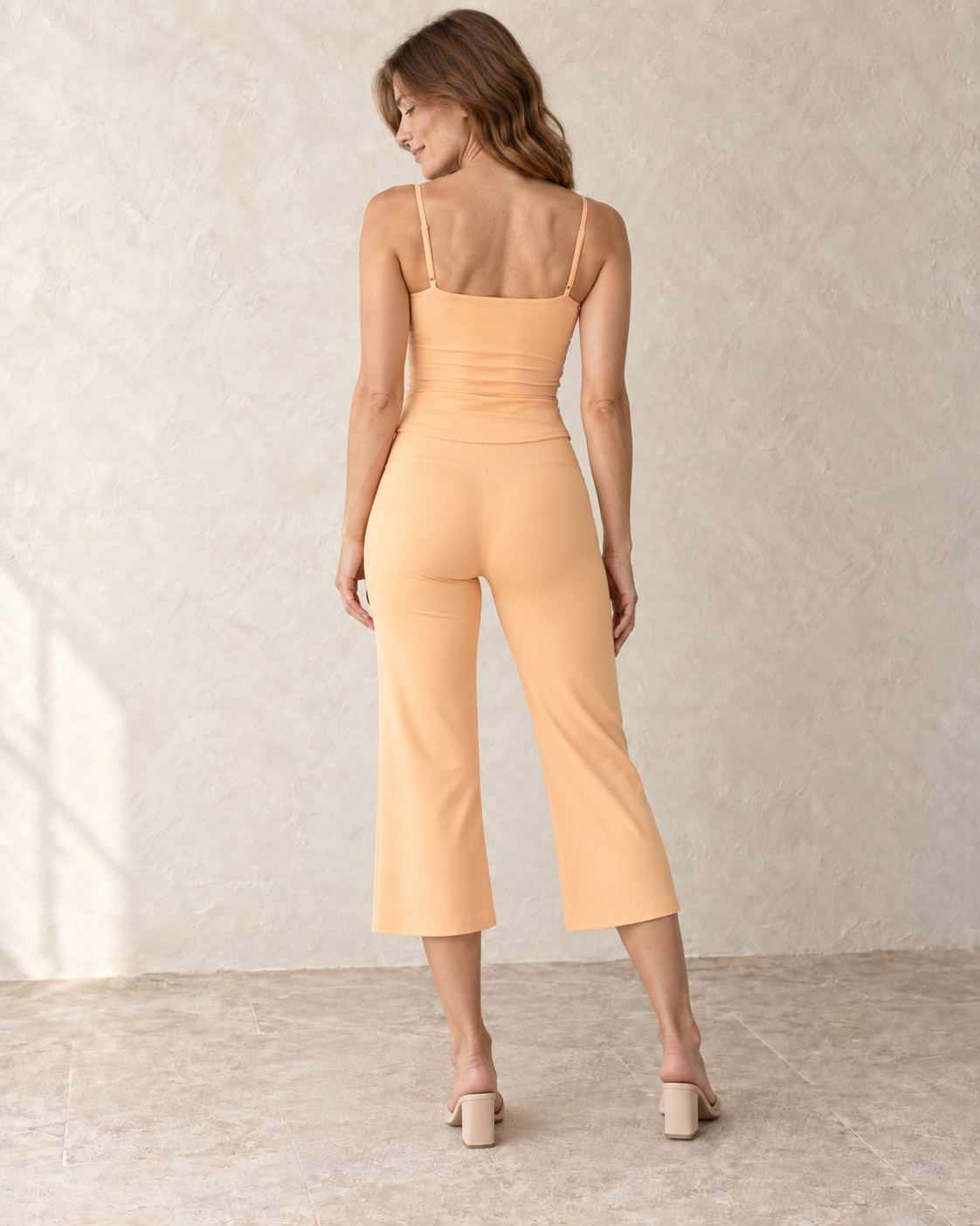 Aveleya cami culotte set — back view
