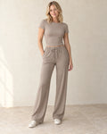 The Everyday Lounge Set — Taupe — studio view