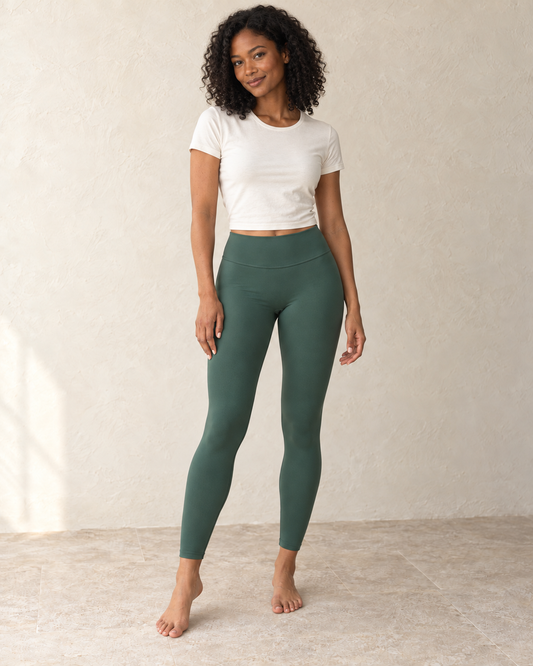 Aveleya high rise seamless front leggings — hero view